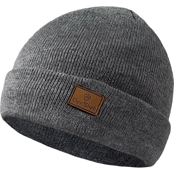 Шапка водонепроницаемая DEXSHELL Beanie Hat (Gray Size 56-58 cm) DH30509HGY